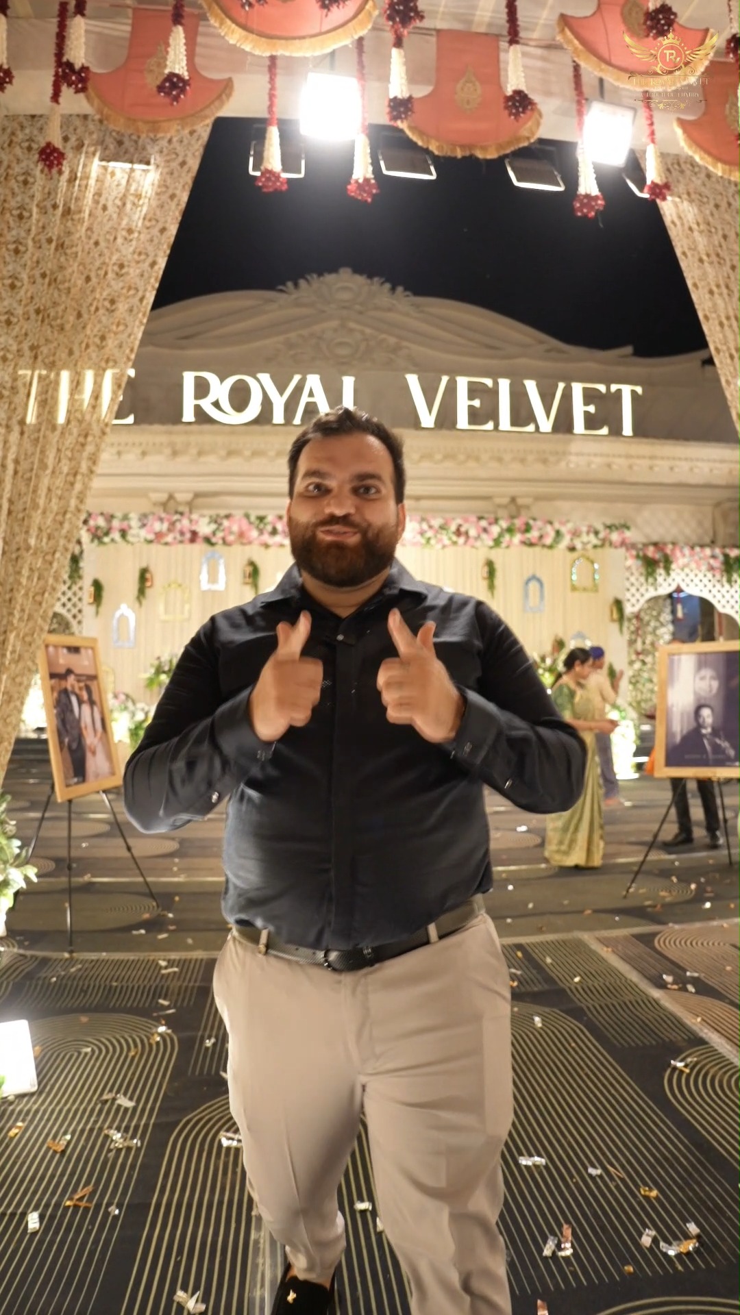 The Royal Velvet Rohtak Facebook ad: Where elegance meets celebration, and every detail tells…