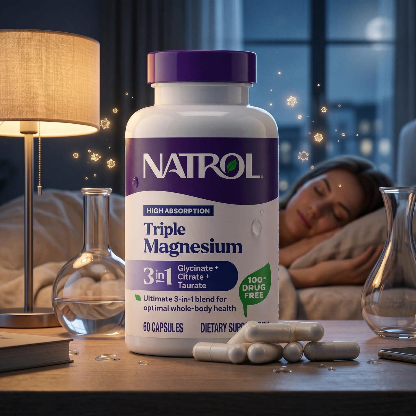 Natrol Egypt Facebook ad: Natrol Triple Magnesium