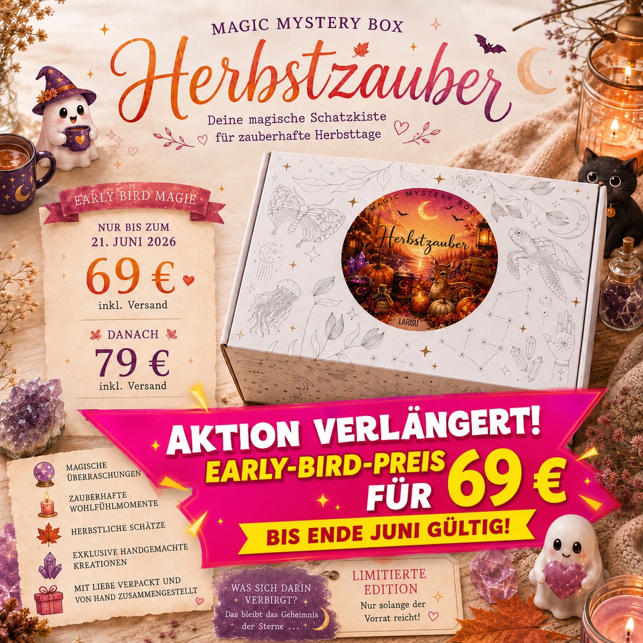 Larisu Zauber der Natur Facebook ad: Ich bin sprachlos!
