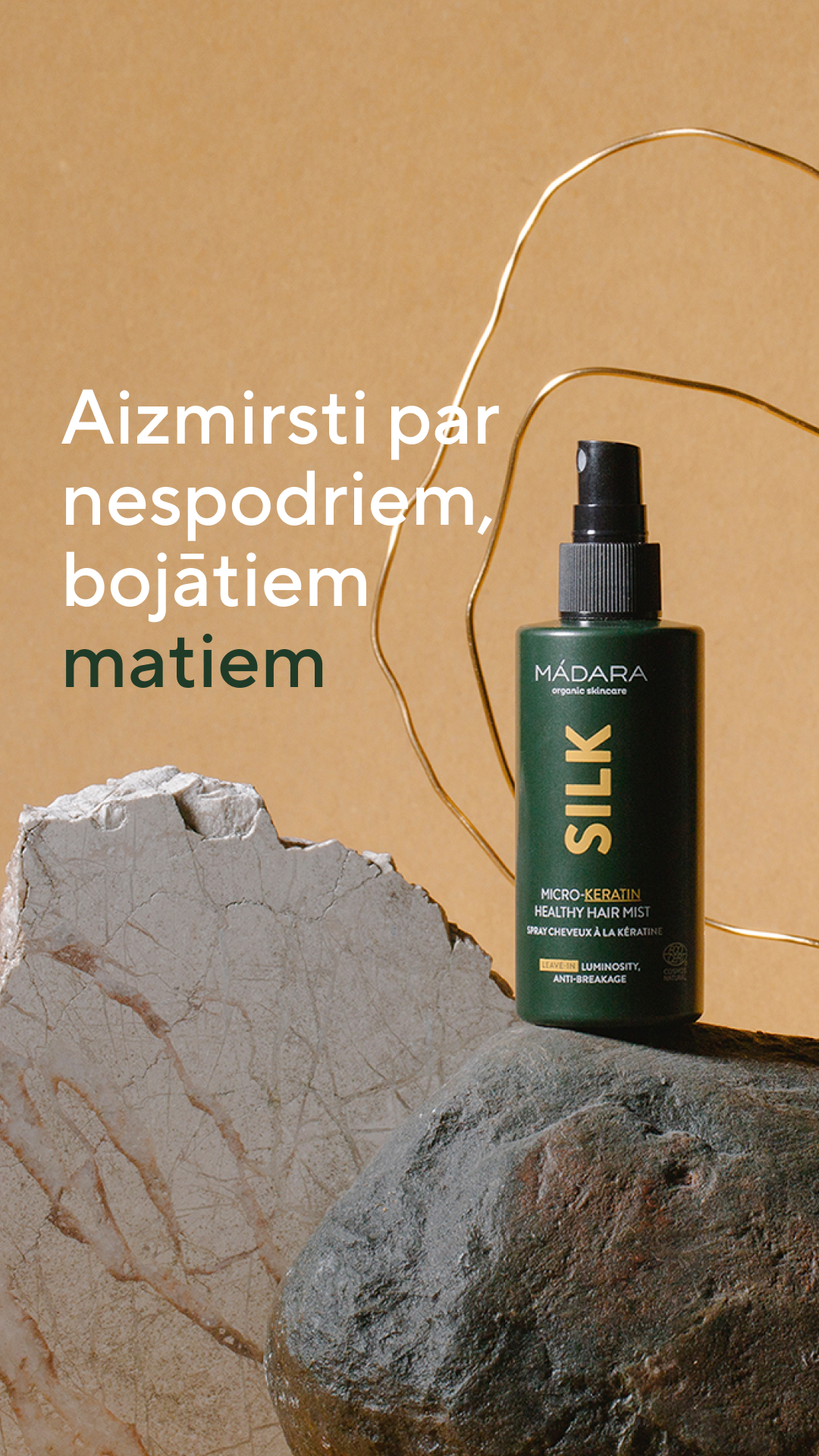 Mádara Organic Skincare Facebook ad