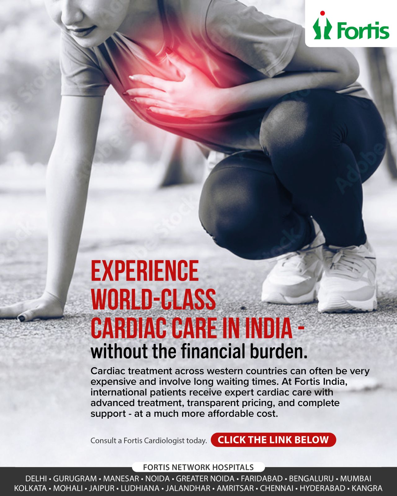 Fortis International Hospital Facebook ad from Jun 5, 2026