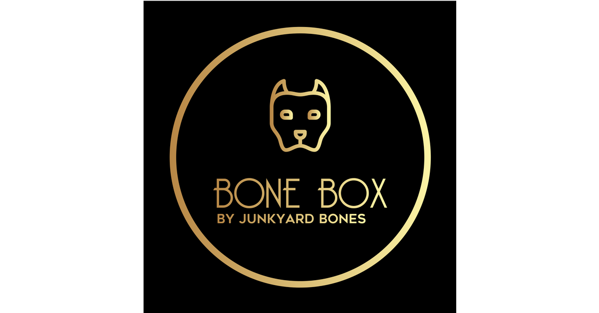 Junkyard Bones Facebook ad: Junkyard Bones makes artisan dog chews for all dog breeds…