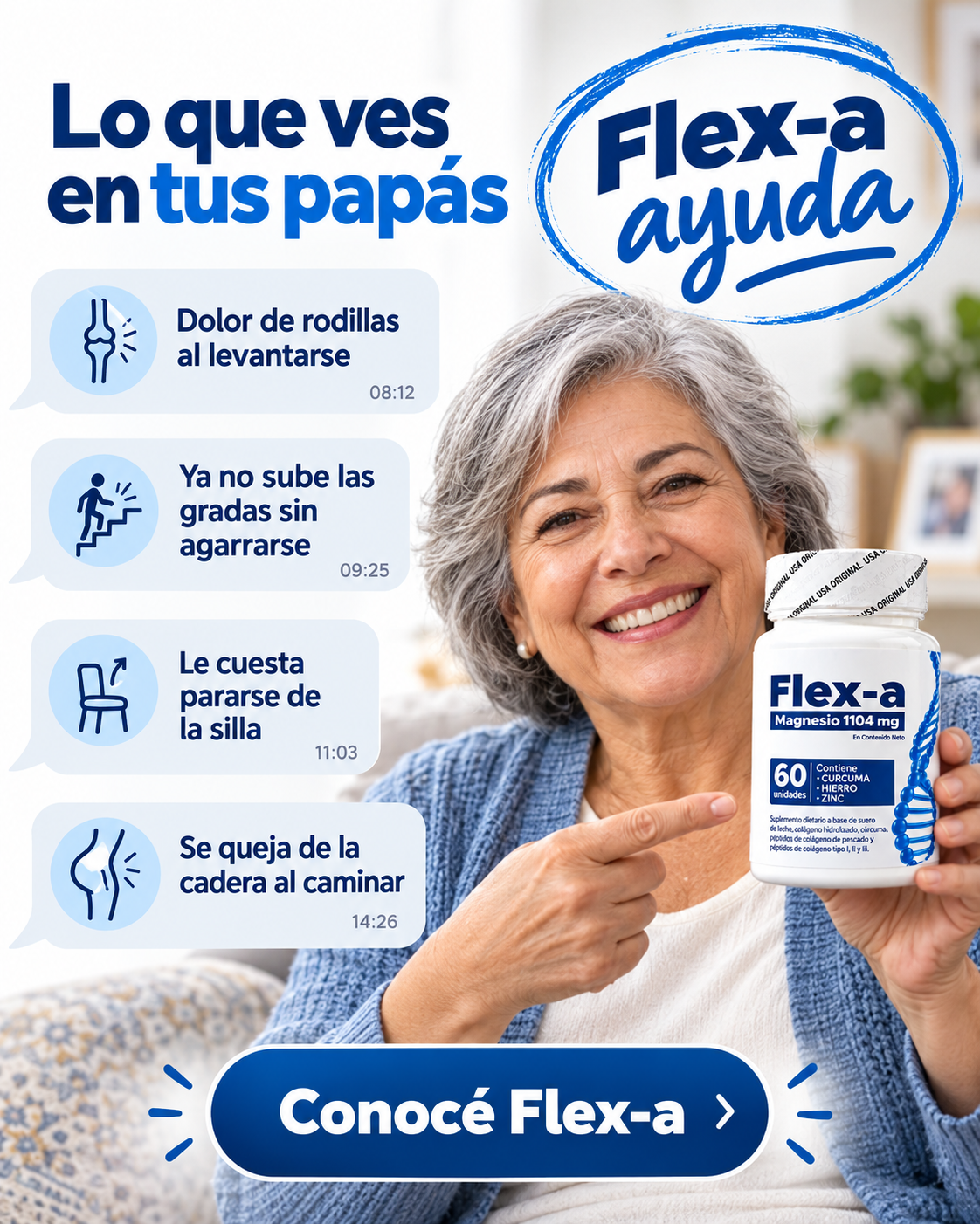 Tiendas KetsalStore Facebook ad: Dale soporte a tus articulaciones