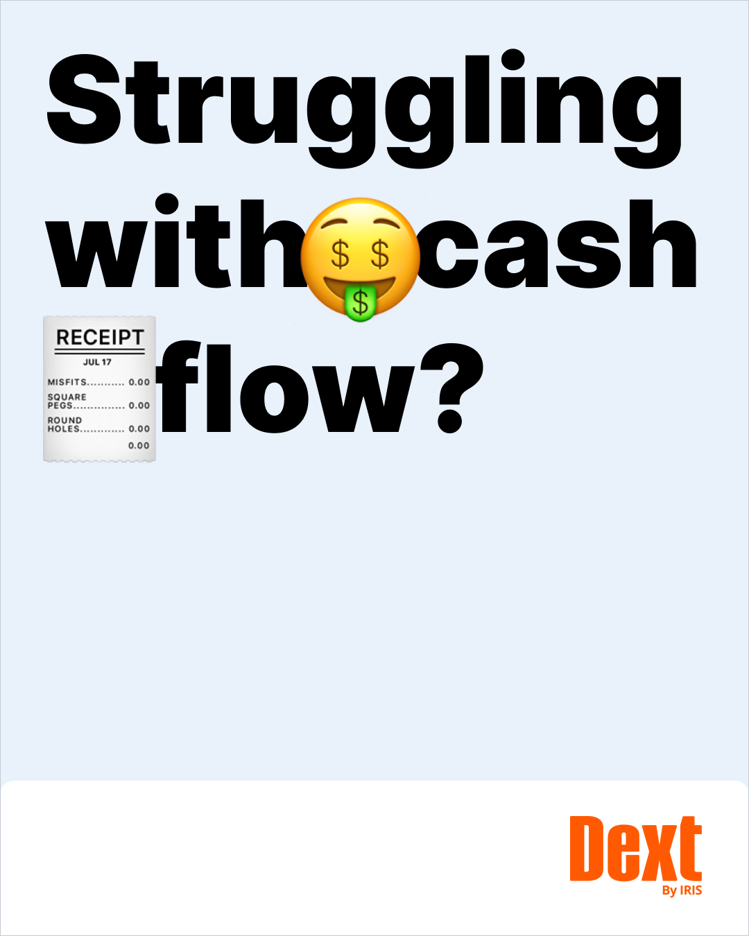 Dext Facebook ad