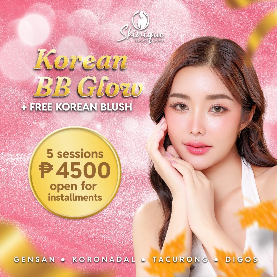 Skinique Beauty Lounge & Aesthetics Digos Facebook ad: 𝑻𝒂𝒌𝒊𝒏𝒈 𝒄𝒂𝒓𝒆 𝒐𝒇 𝒚𝒐𝒖𝒓 𝒔𝒌𝒊𝒏 𝒊𝒔…
