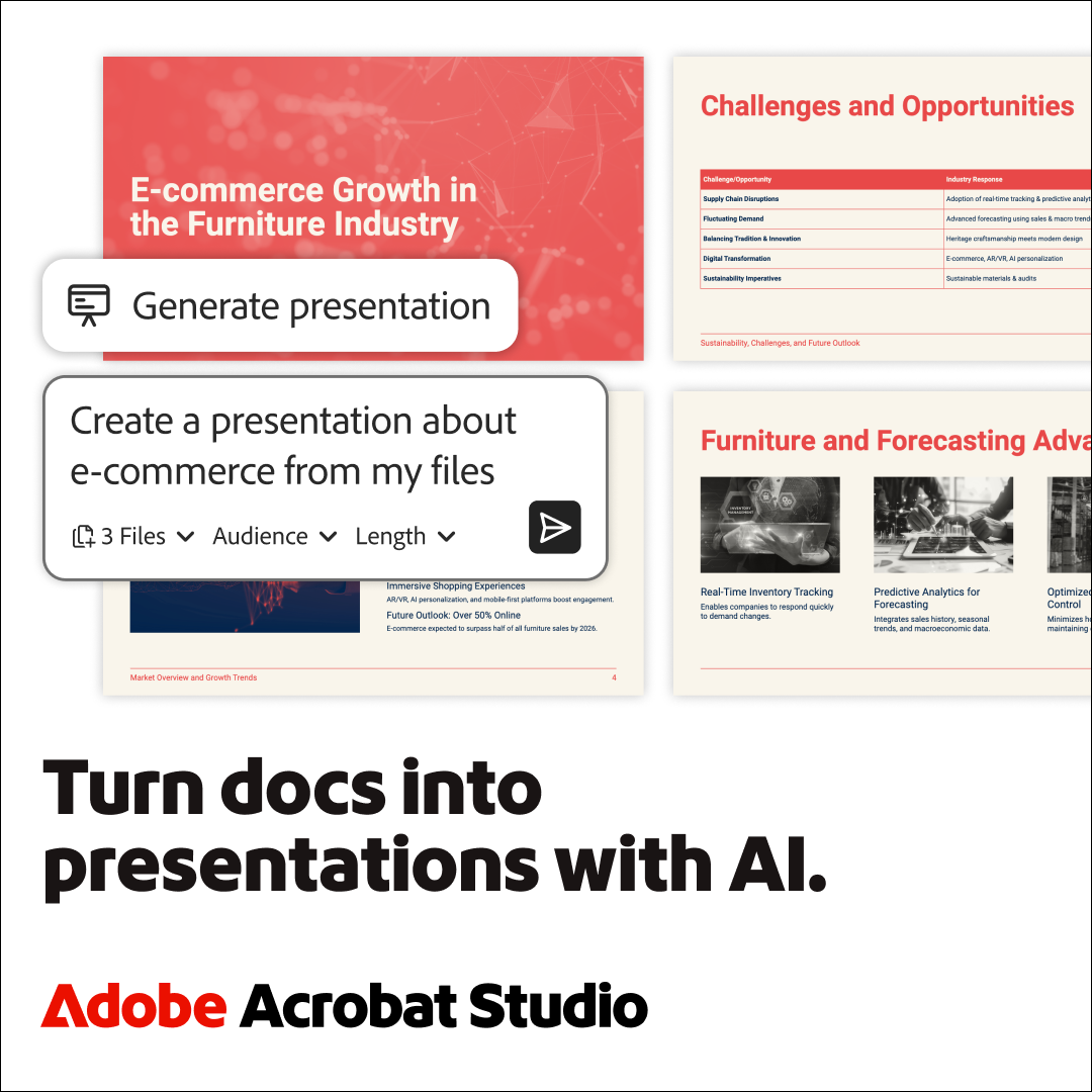 Adobe Acrobat Facebook ad