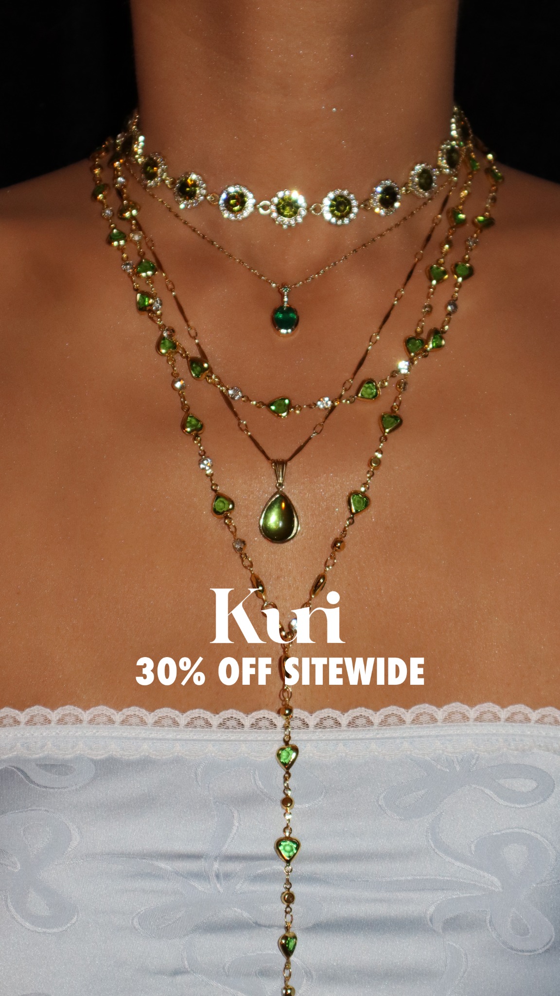 Kuri jewelry Facebook ad
