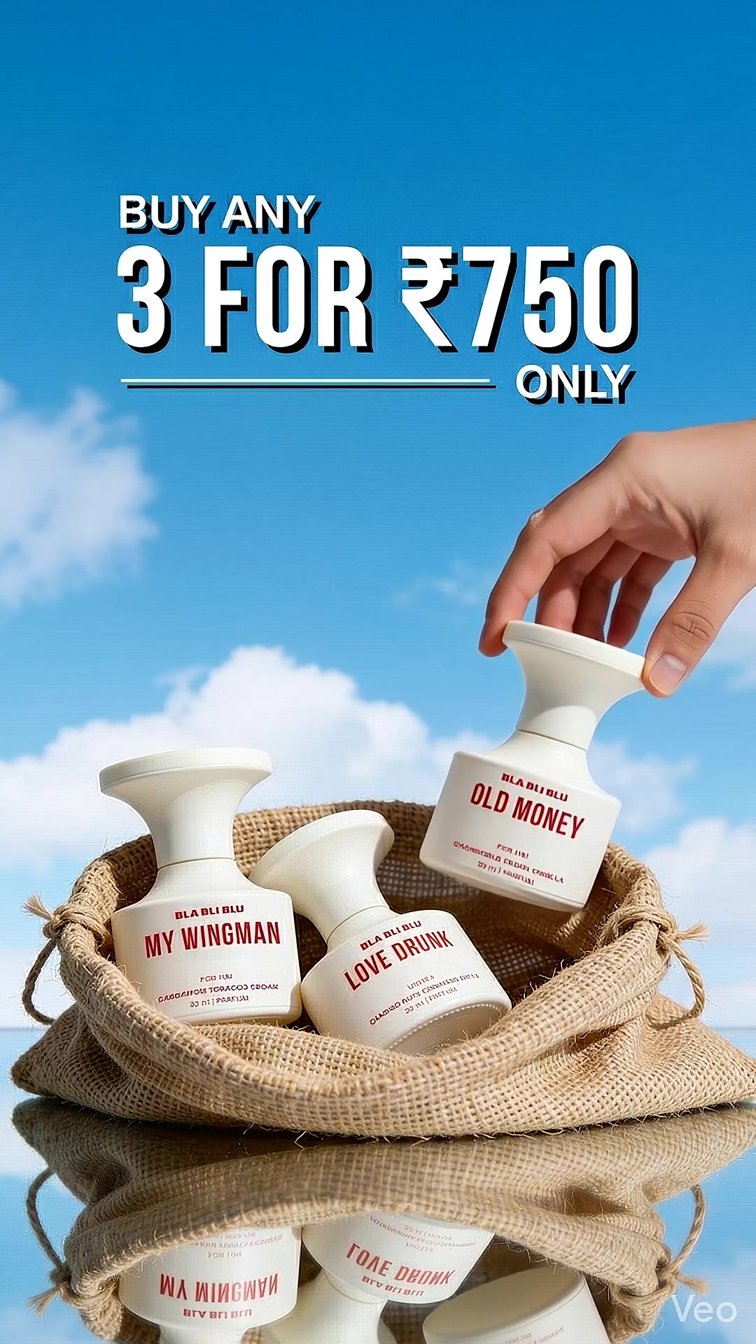 Blabliblu Facebook ad: Your Scent Trio @ ₹750