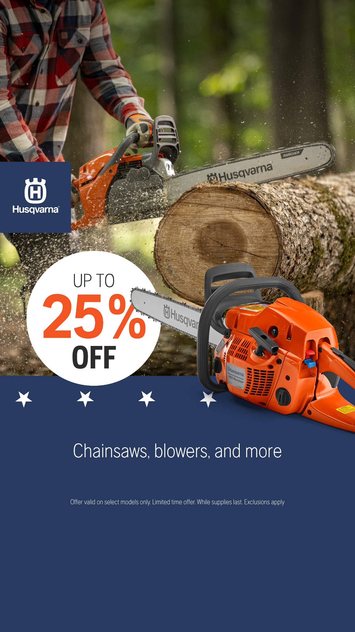 Husqvarna Facebook ad