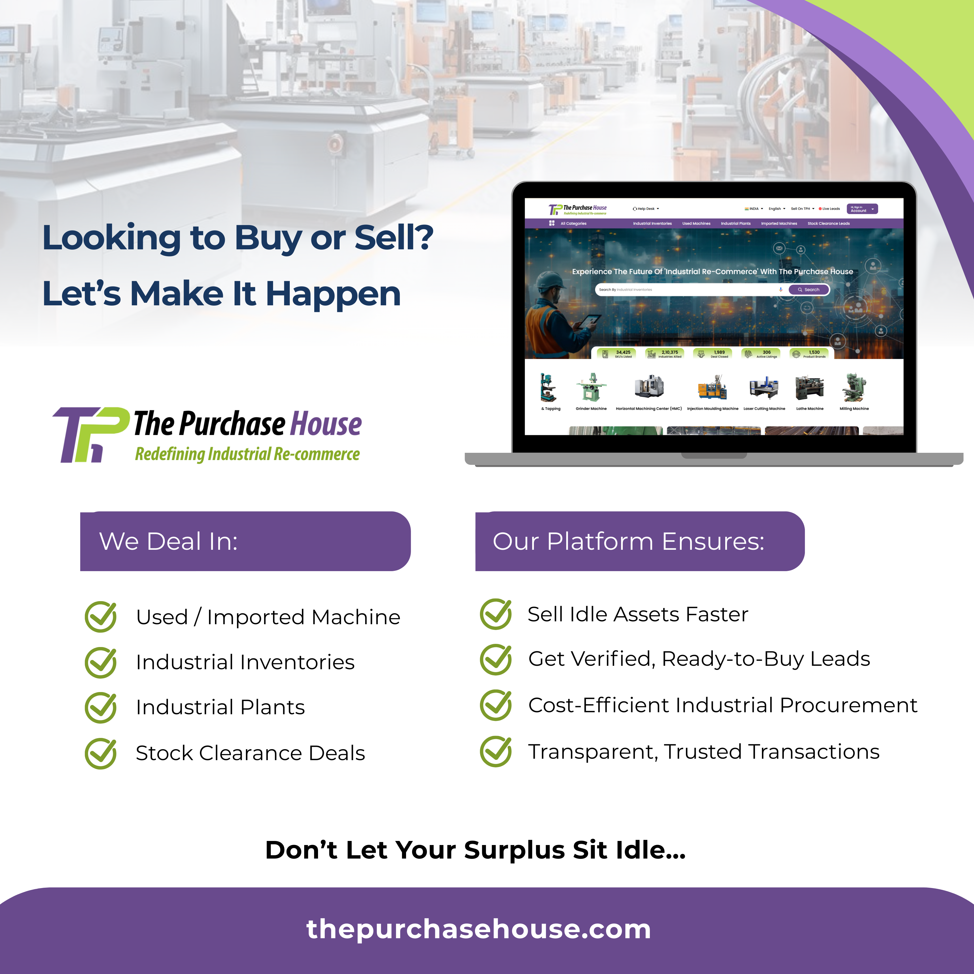 The Purchase House Facebook ad: Redefining Re-commerce