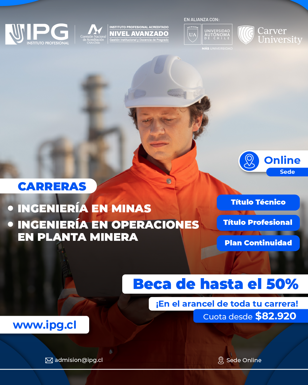 Instituto IPG Facebook ad: Avanza profesionalmente: Educación Acreditada con…