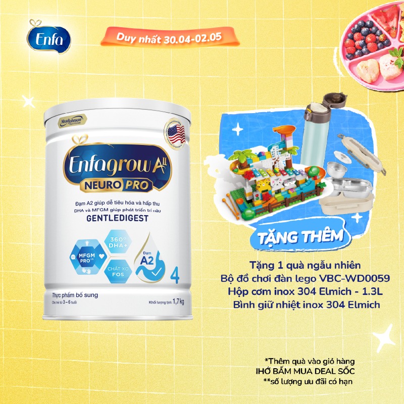 Enfa A+ Smart Club Facebook ad: ENFAGROW A+ C-SEC 3 nỗ lực không ngừng…