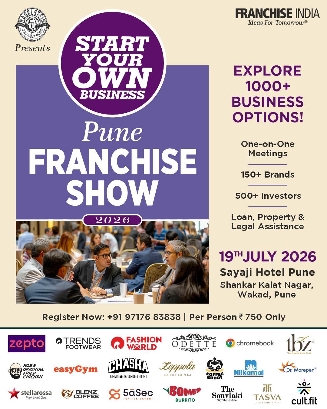 Franchise India Brands Ltd. Facebook ad