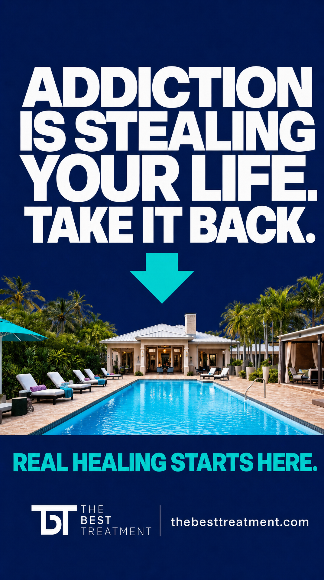 The Best Treatment Center Facebook ad