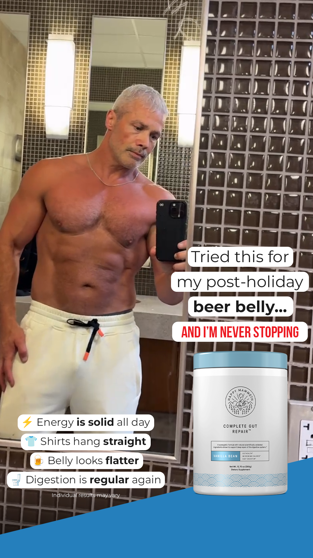 Happy Mammoth EU Facebook ad