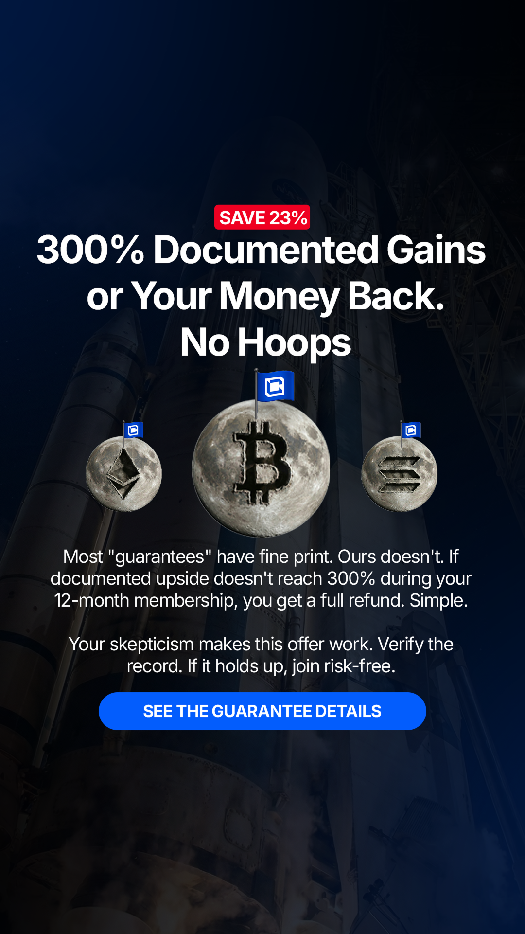 Cryptonary Facebook ad