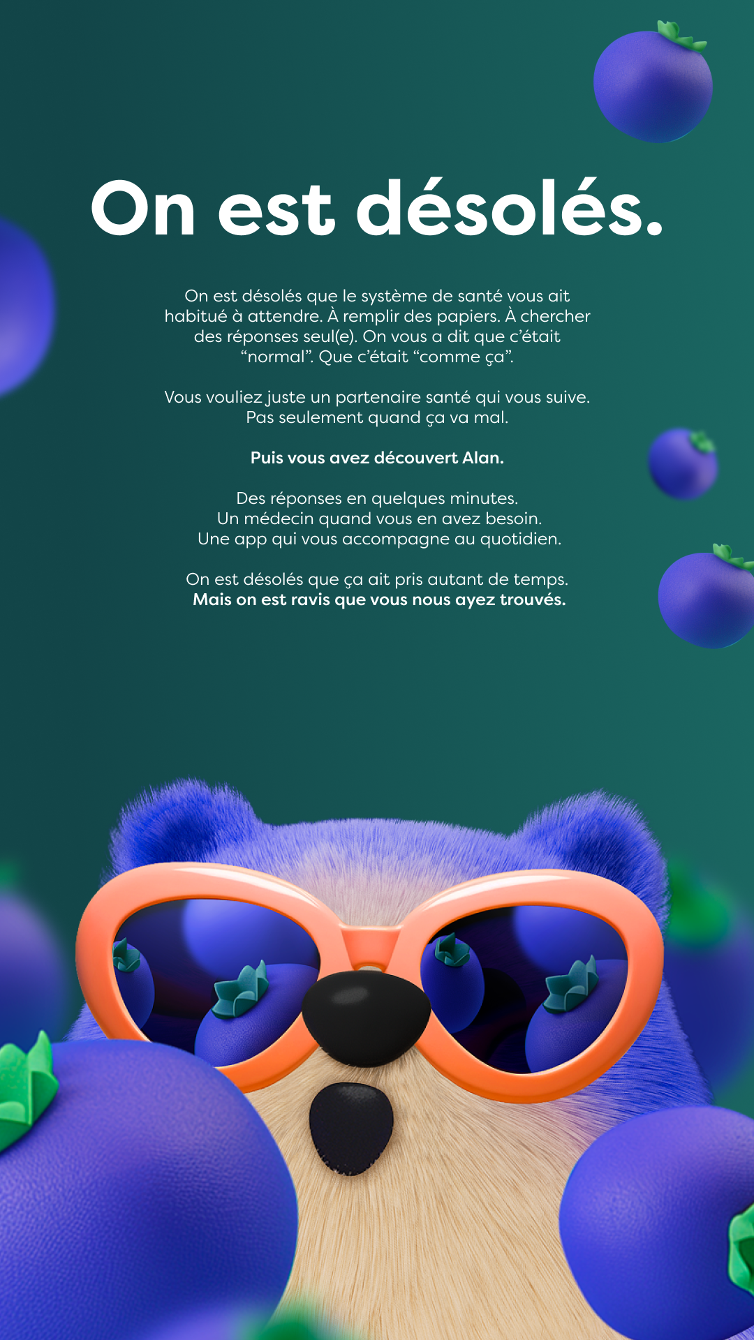 Alan Facebook ad