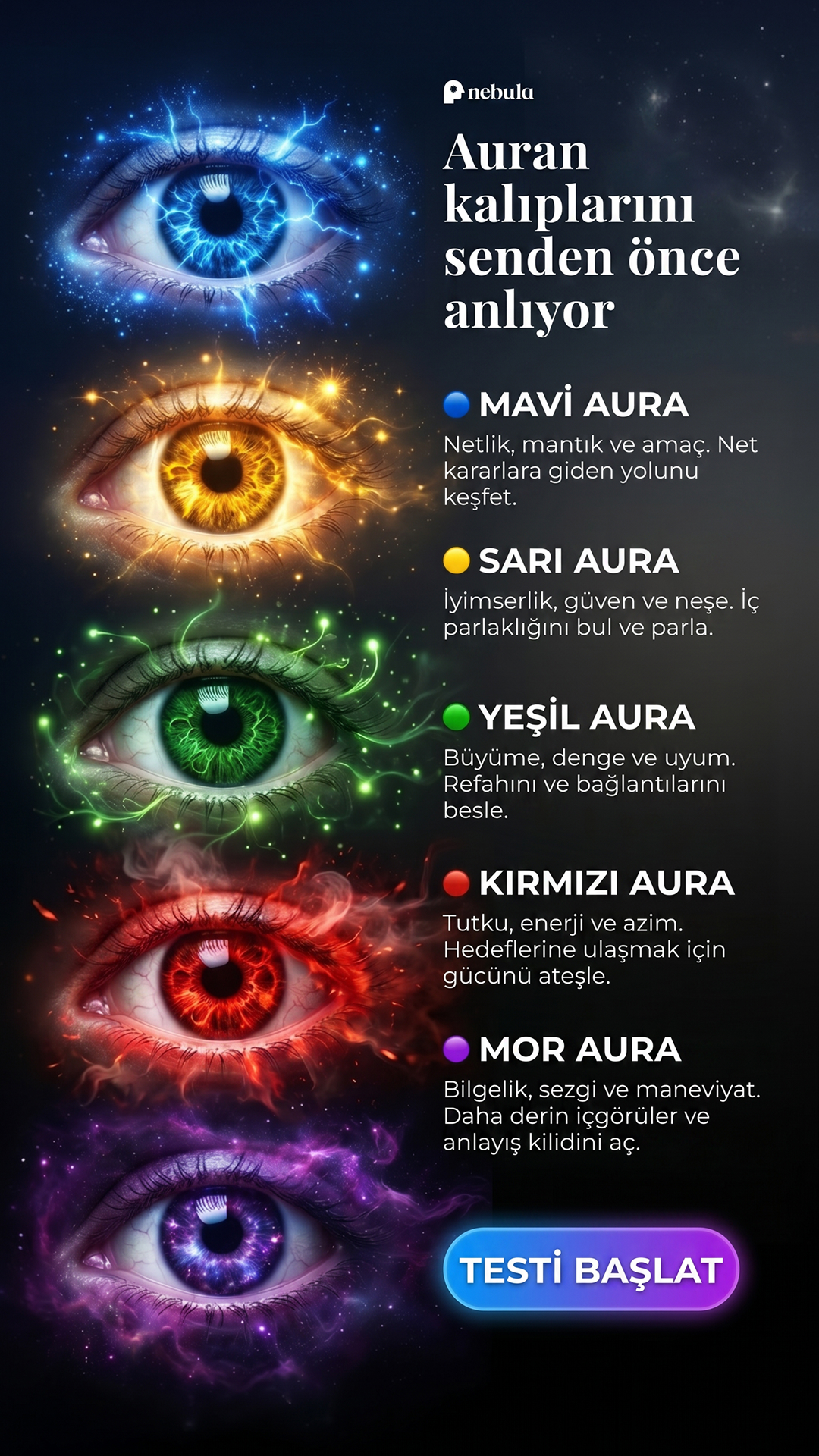 Nebula: Aura Power Reading Facebook ad