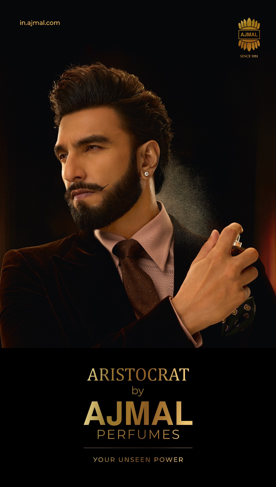 Ajmal Perfumes India Facebook ad: Ranveer Singh’s Signature Scent