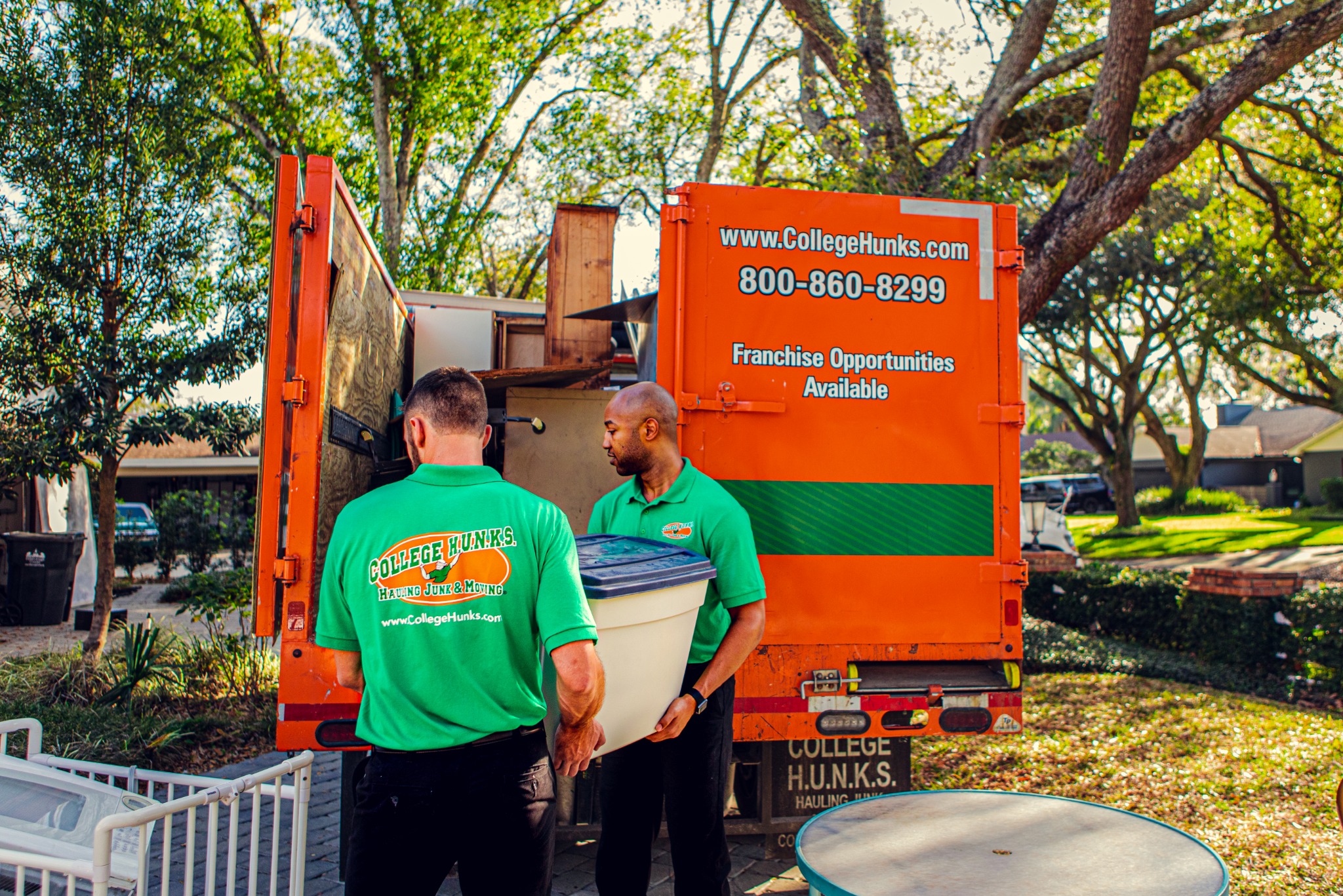 College Hunks Hauling Junk and Moving Spartanburg Facebook ad