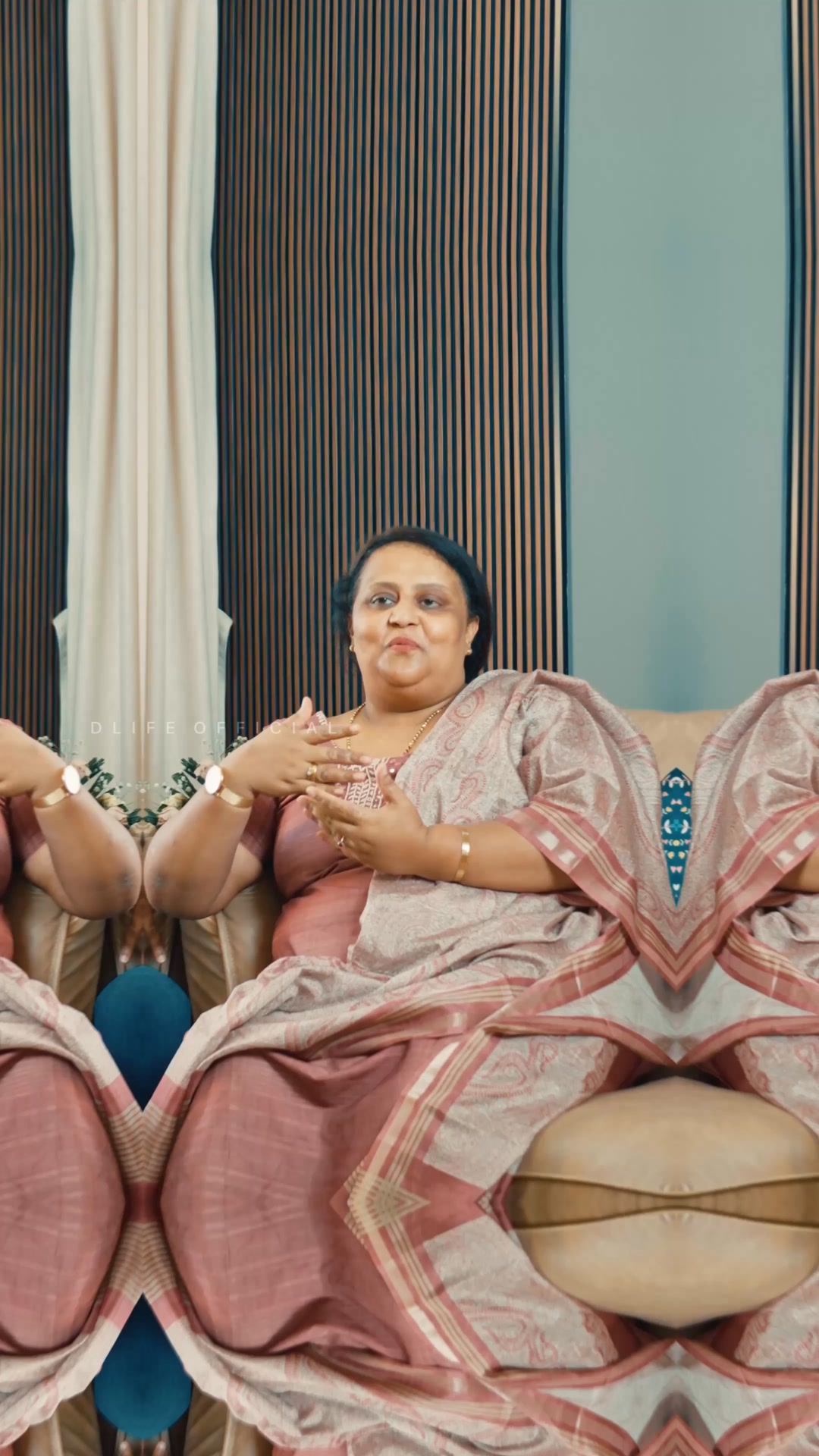 DLIFE Home Interiors Facebook ad: Even while living in Dubai, this couple was…