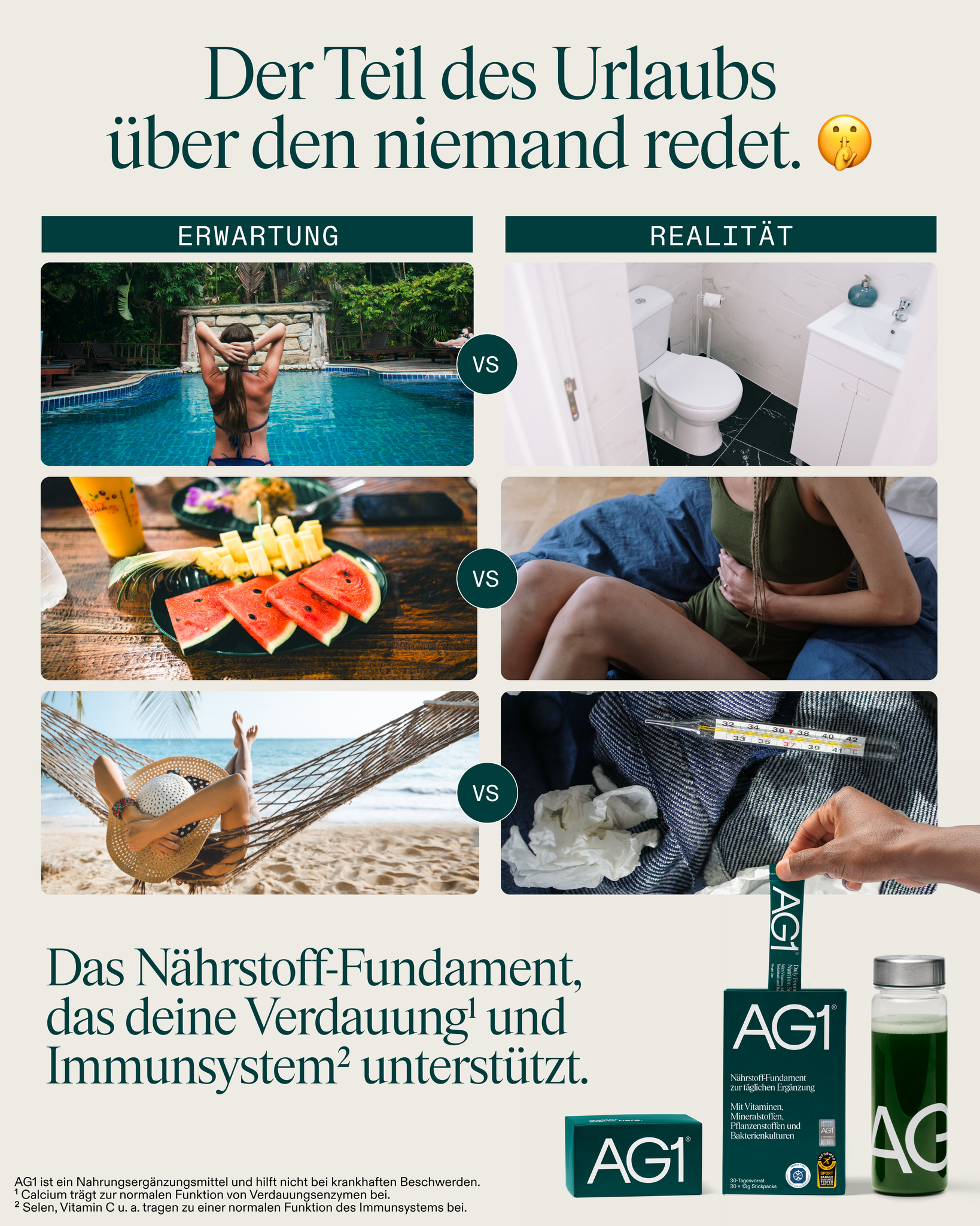 AG1 Deutschland Facebook ad