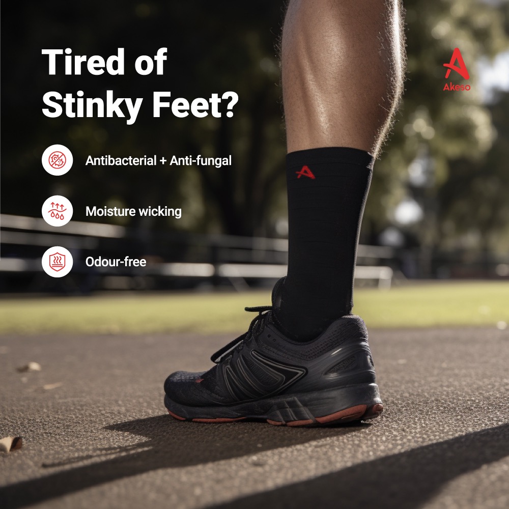 Akeso Socks Facebook ad from May 13, 2026