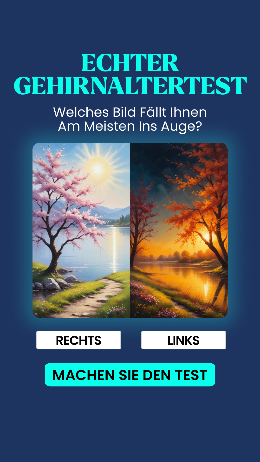Protect Your Brain From Aging Facebook ad: Machen Sie den Test