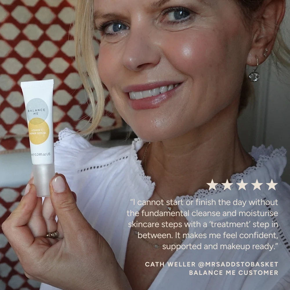 Balance Me Skincare Facebook ad