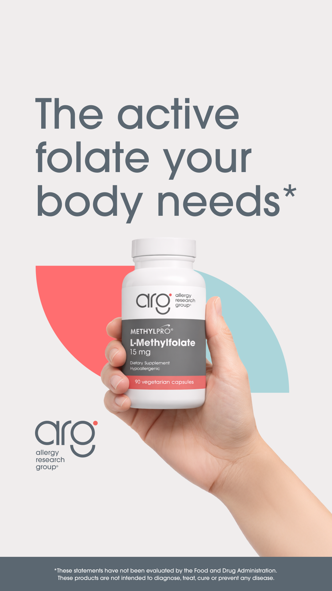 Allergy Research Group Facebook ad