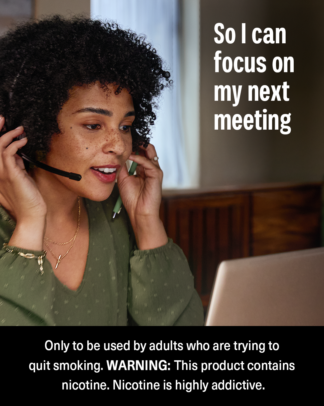Nicorette Canada Facebook ad