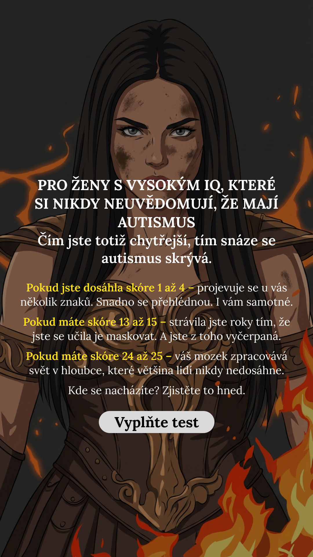 Free International IQ Test Facebook ad