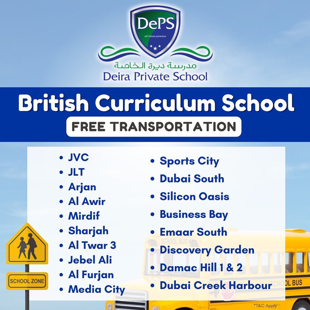 Deira Private School - Dubai Facebook ad: New to Dubai?