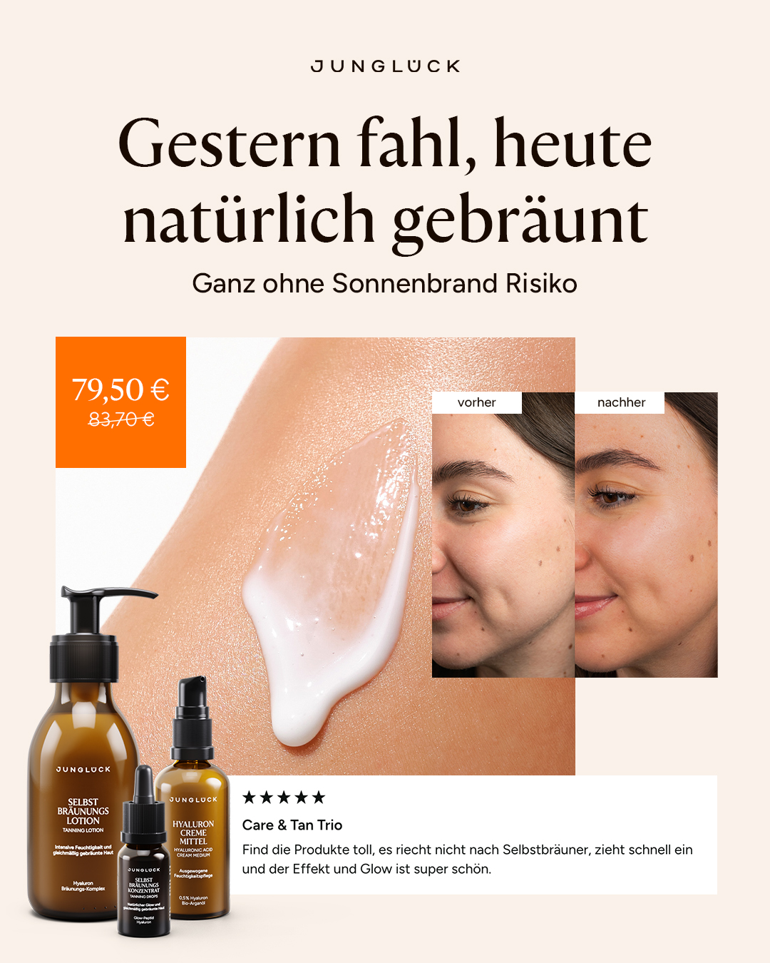 Junglück Facebook ad