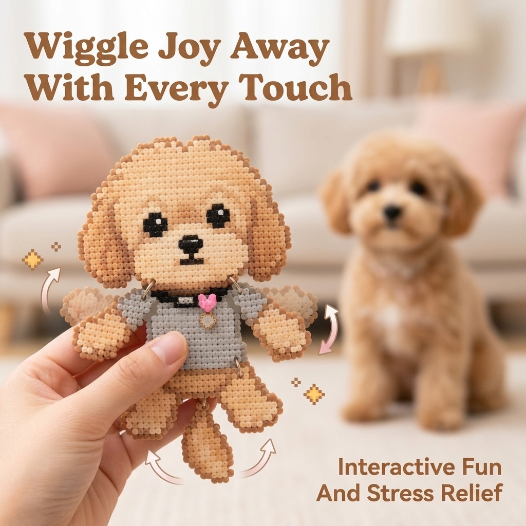 Soufeel Online Facebook ad: Your Furry Bestie, Now a Keychain!
