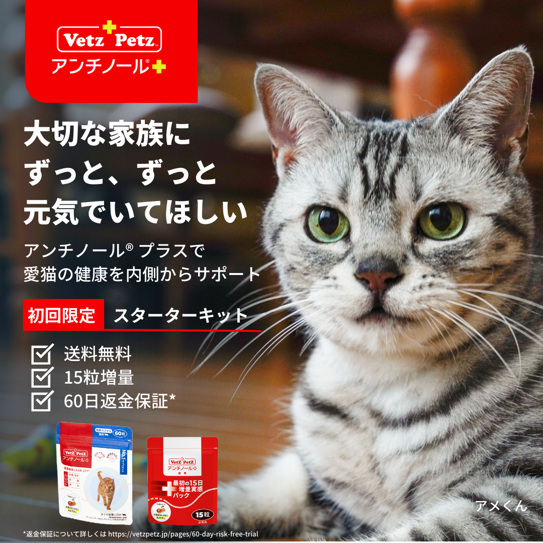 ベッツペッツ ・ アンチノール 犬猫の健康維持に役立つサプリメント Facebook ad