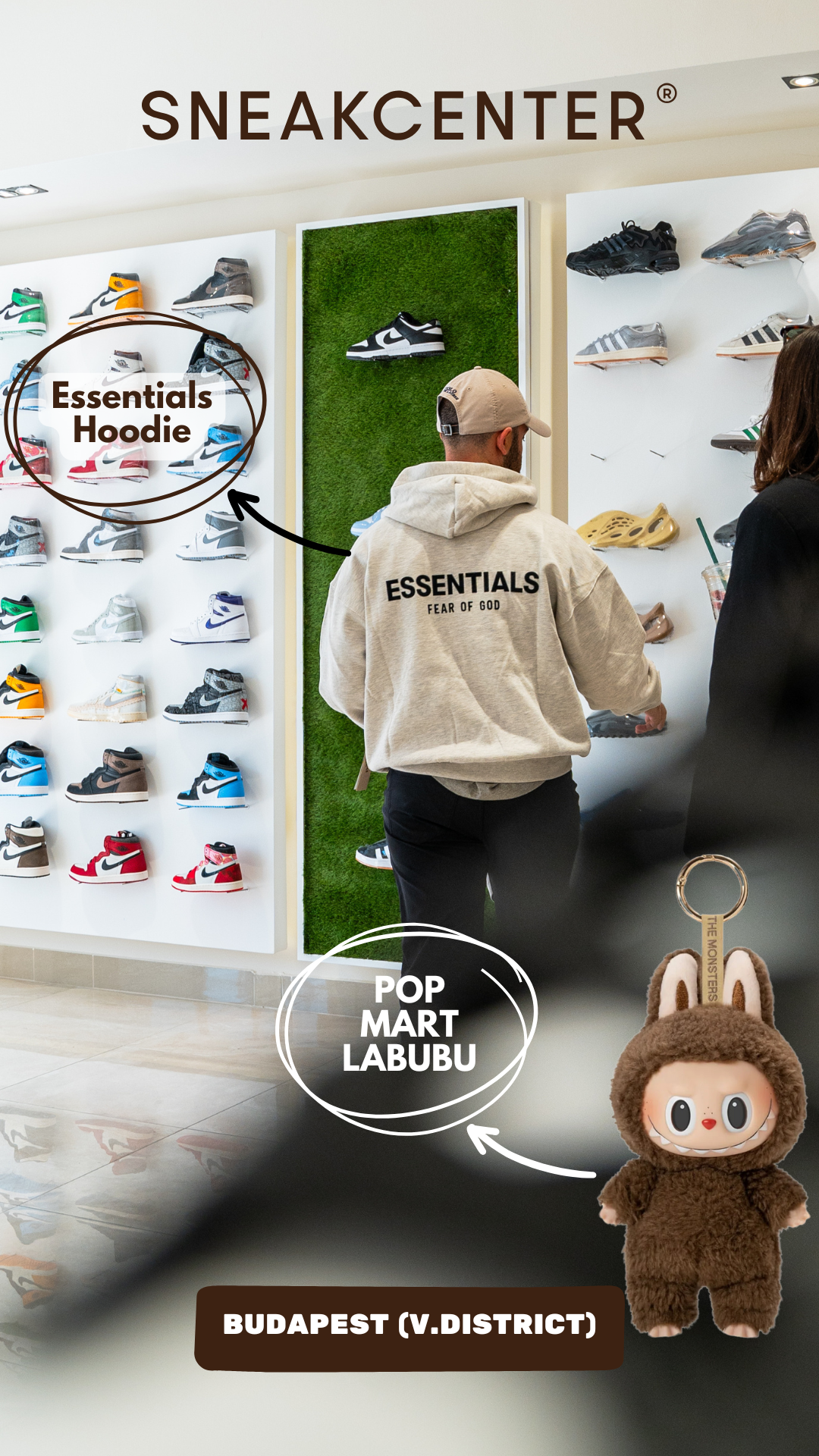 SneakCenter Facebook ad from Oct 3, 2025