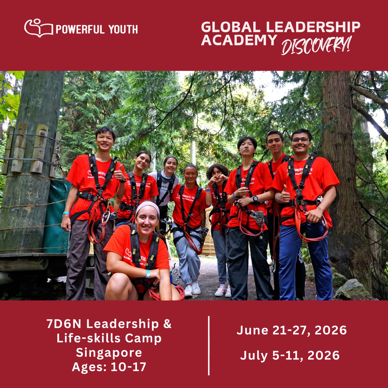 Camp Discovery Asia Facebook ad