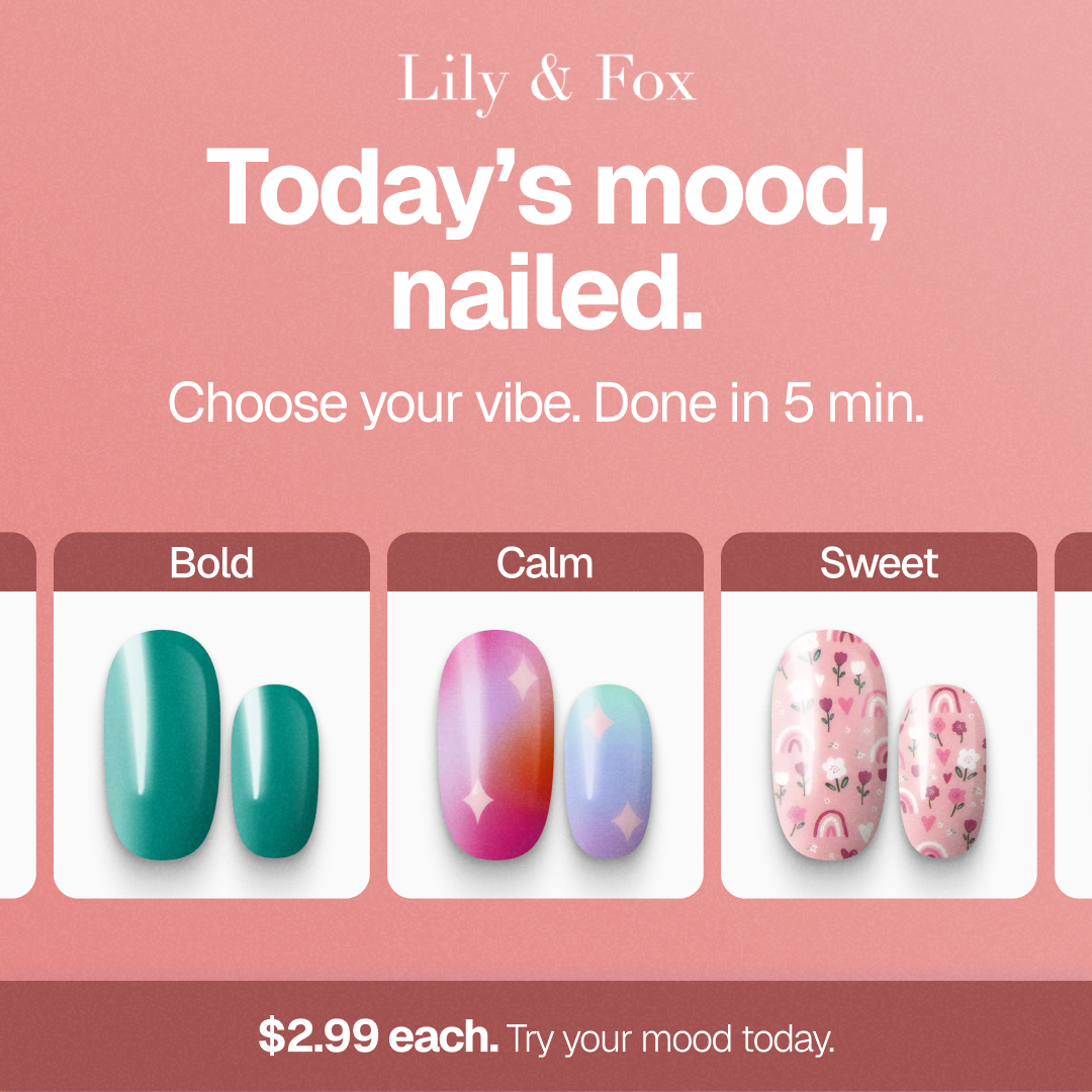 Lily and Fox Facebook ad