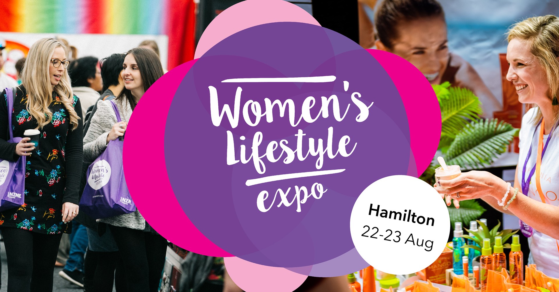 Women's Lifestyle Expos NZ Facebook ad: Hamilton Women's Lifestyle Expo 2026