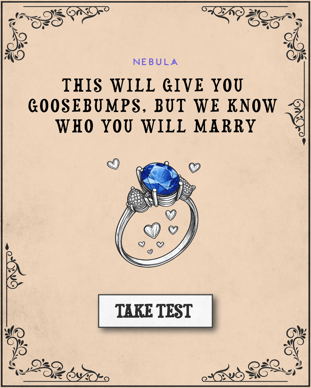 Nebula: Marriage Compatibility Facebook ad