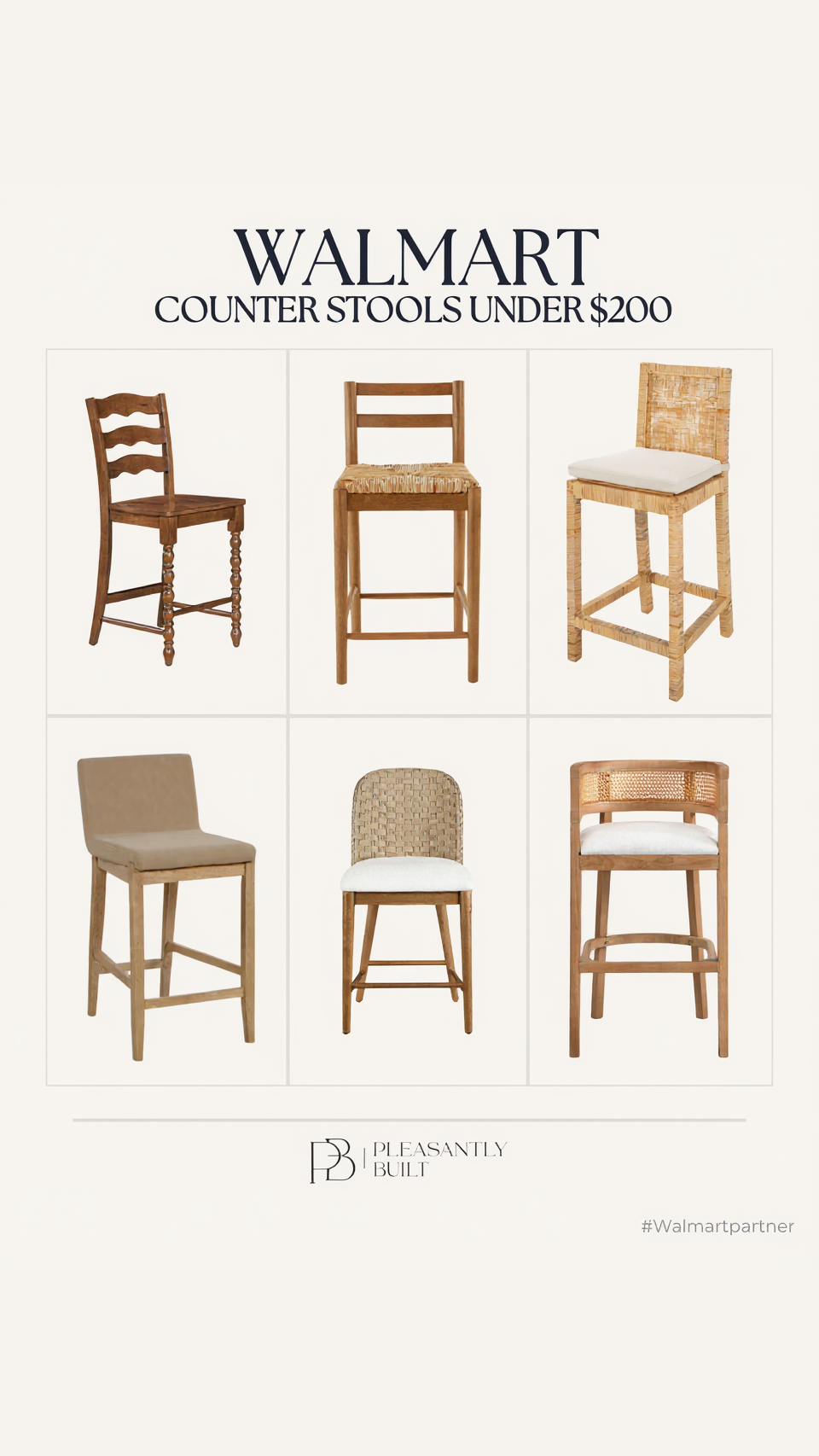 Pleasantlybuilt Facebook ad: Designer Looks Without Price