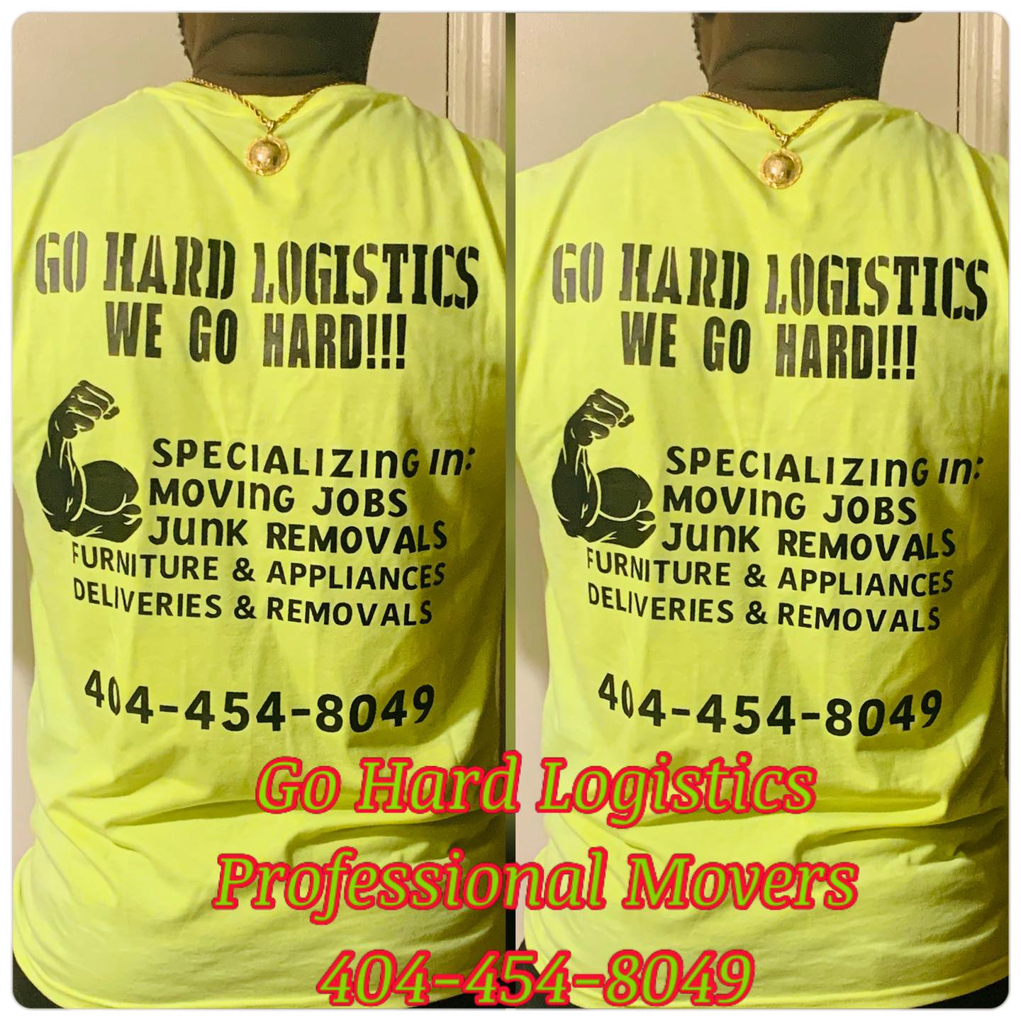 Go hard logistics Facebook ad
