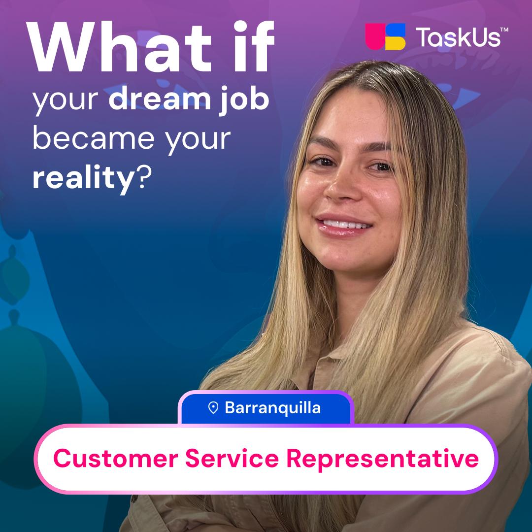 TaskUs Facebook ad