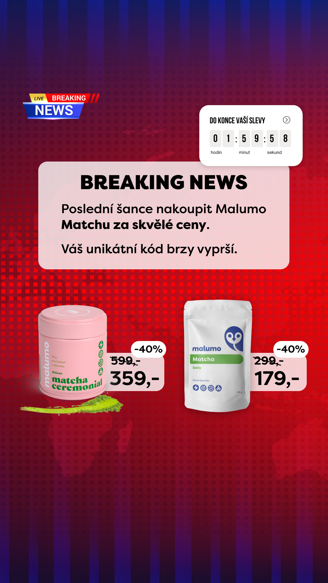 Malumo Facebook ad from Aug 11, 2026