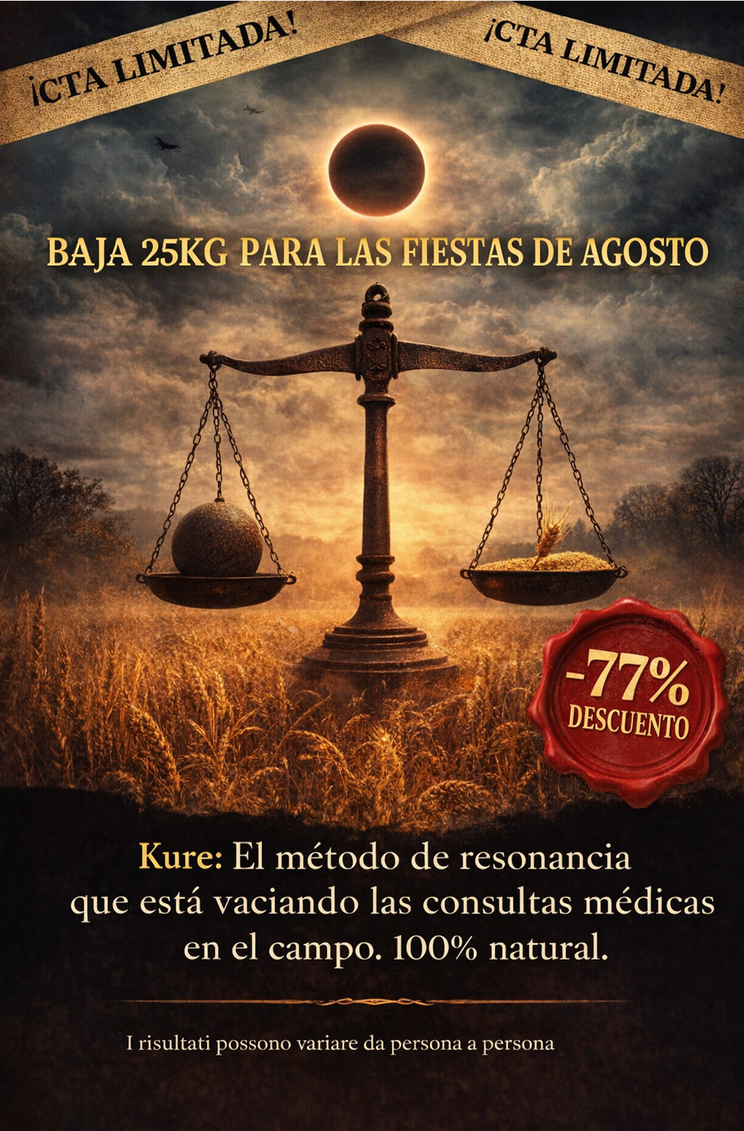 Hypnotherapist Elena Rivera Facebook ad: Presiona play. Cierra los ojos. Cambia todo