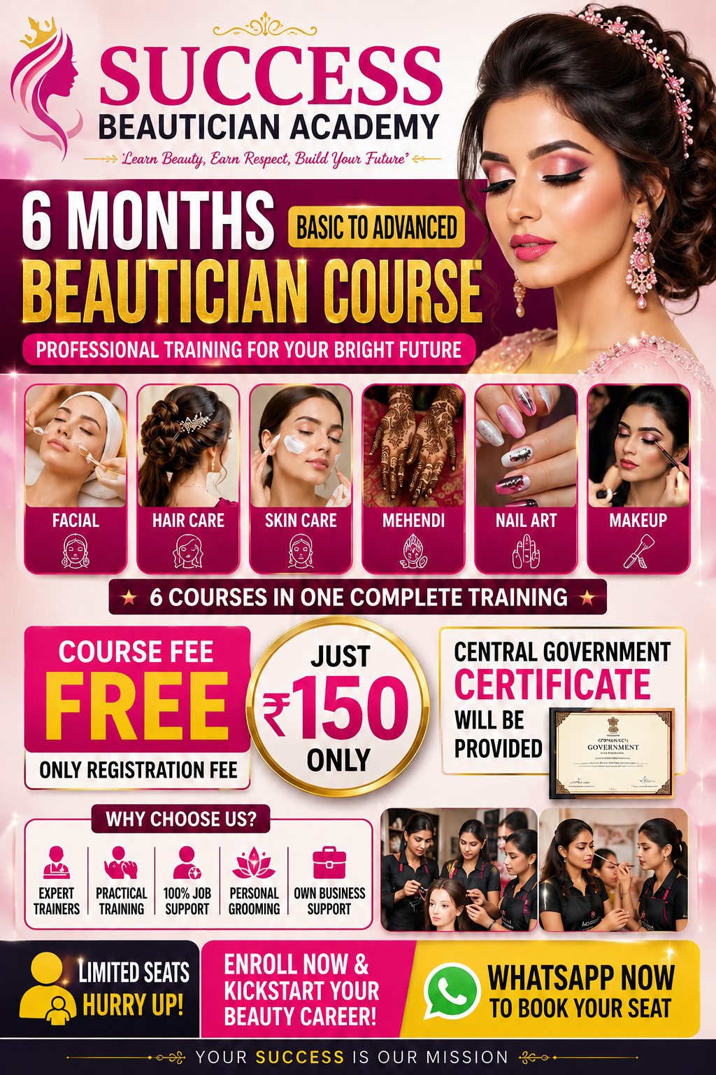 SuccessbeauticianAcademy Facebook ad