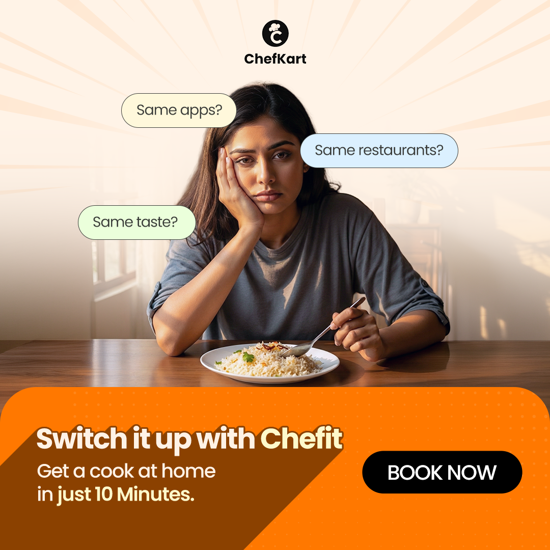 ChefKart Facebook ad: ChefKart: Your Place Our Cook