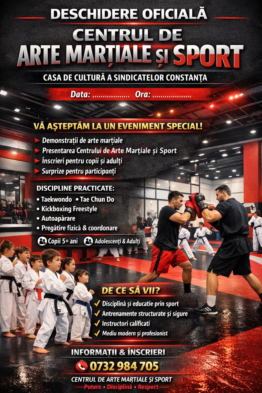 Centrul de Arte Martiale si Sport Facebook ad