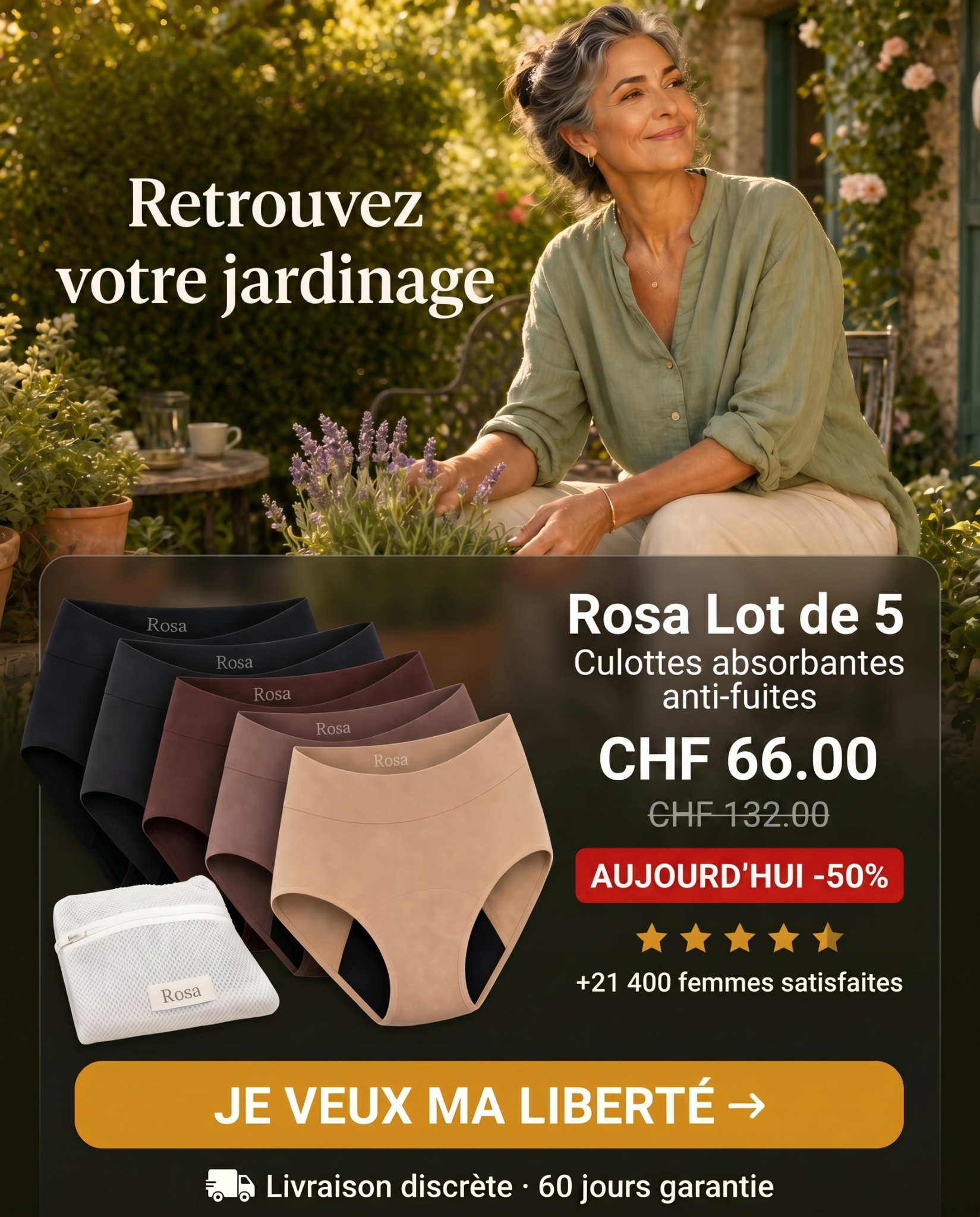 Rosa Facebook ad